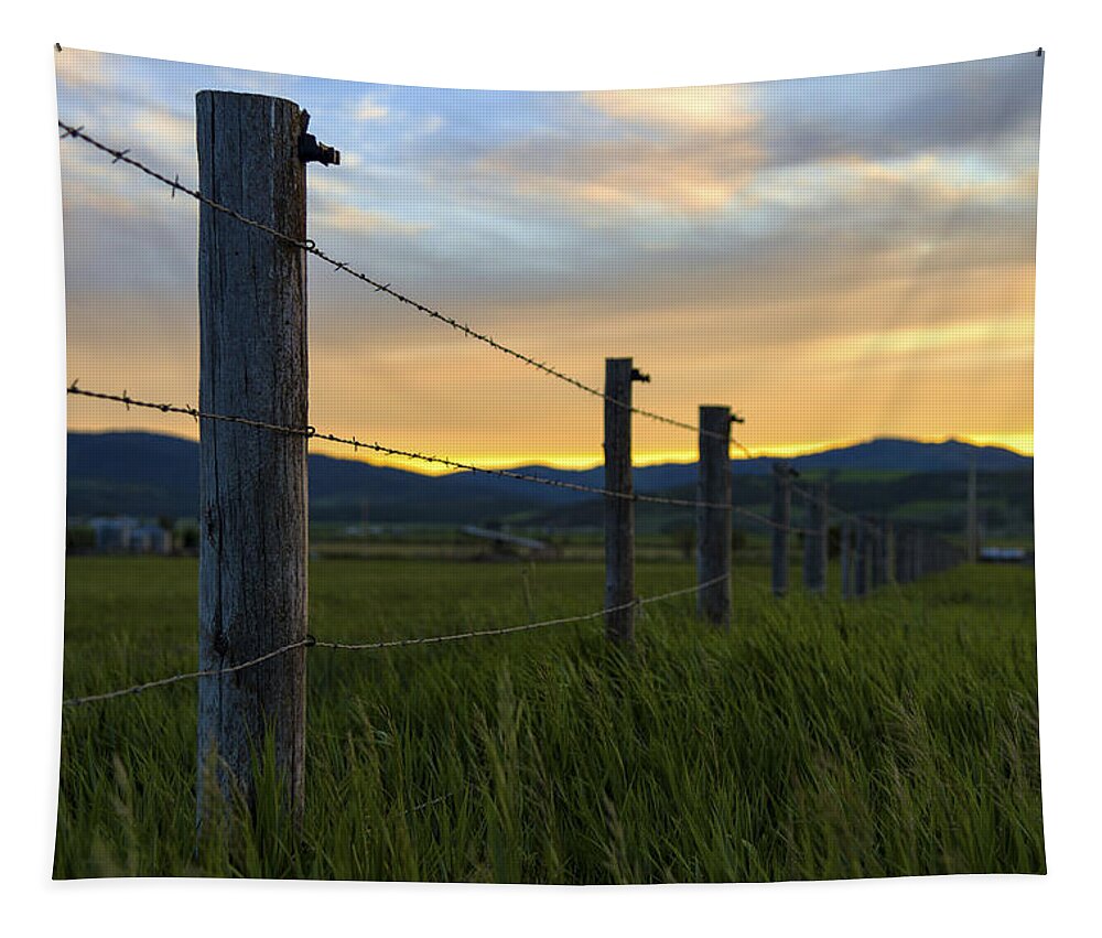 Star Valley Tapestry featuring the photograph Star Valley by Chad Dutson