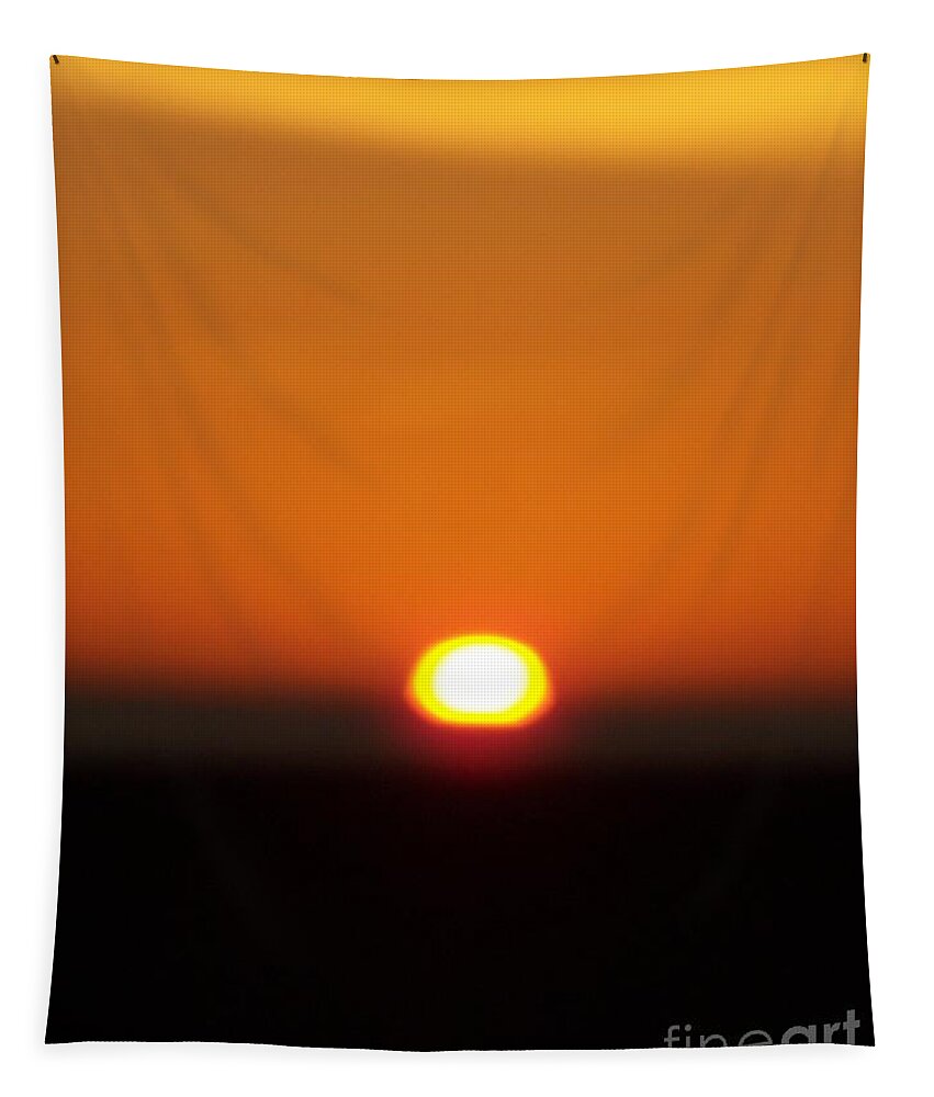 Sunset Tapestry featuring the photograph Sun Set Cinco by Pamela Walrath