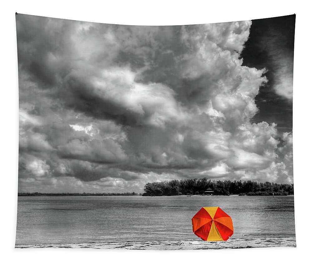 Beach Tapestry featuring the photograph Sun Shade by HH Photography of Florida