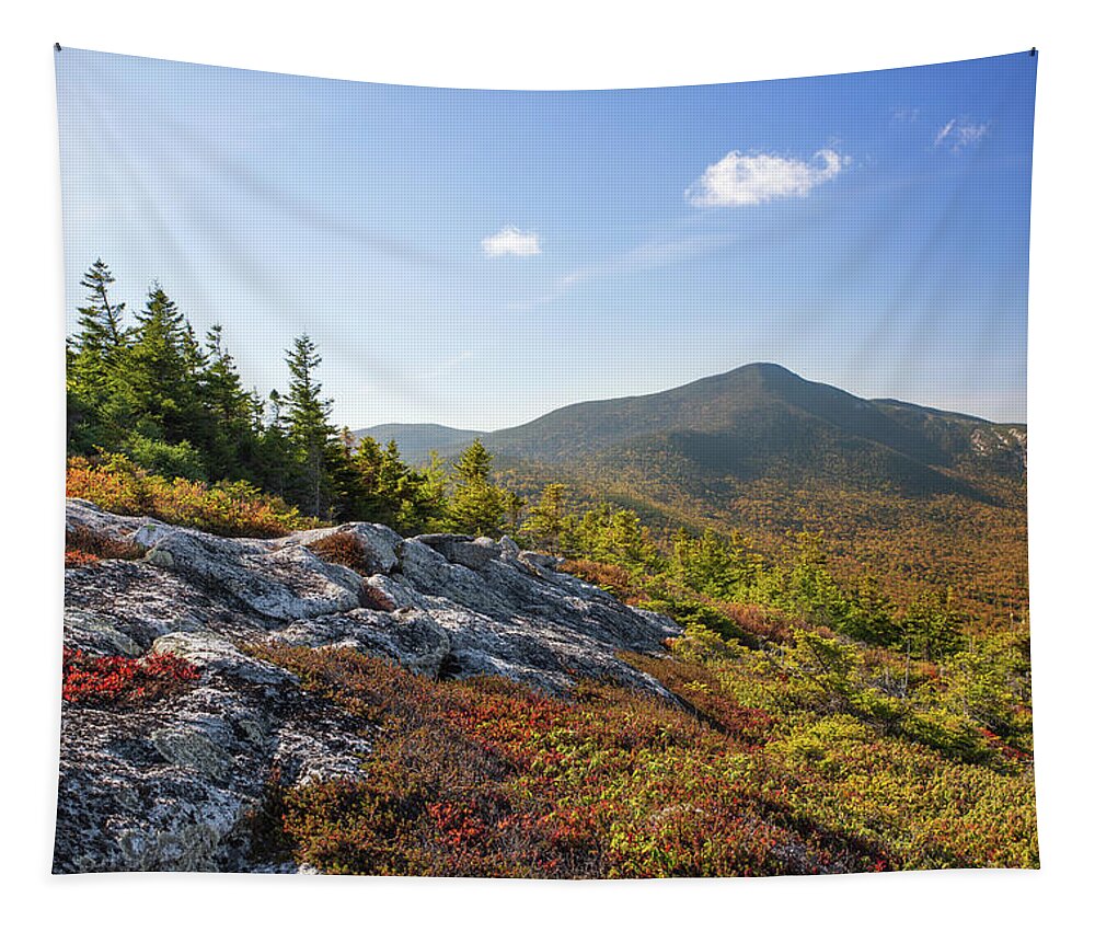 Maine Tapestry featuring the photograph Sunday River Whitecap Autumn by White Mountain Images