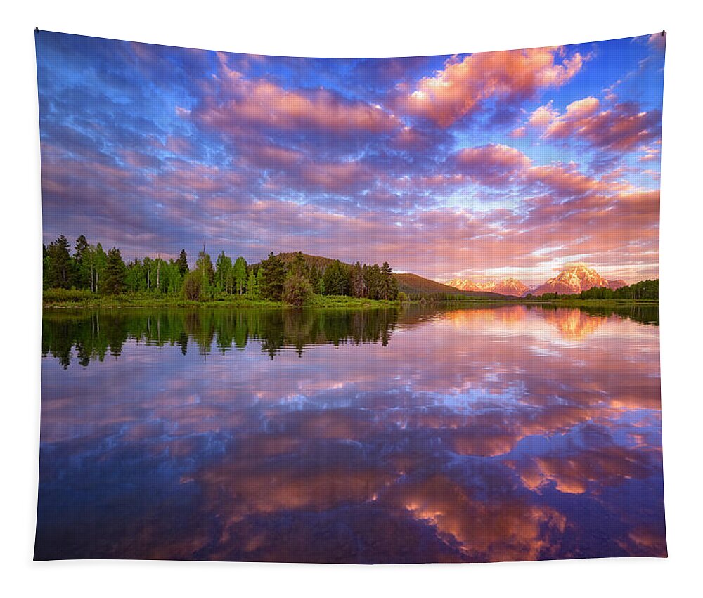Clouds Tapestry featuring the photograph Sunrise Kiss by Darren White
