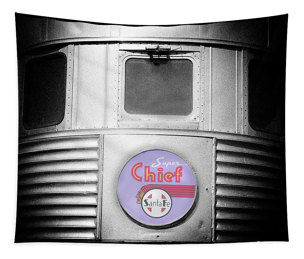 Train Tapestry featuring the photograph Super Chief by Peggy Dietz