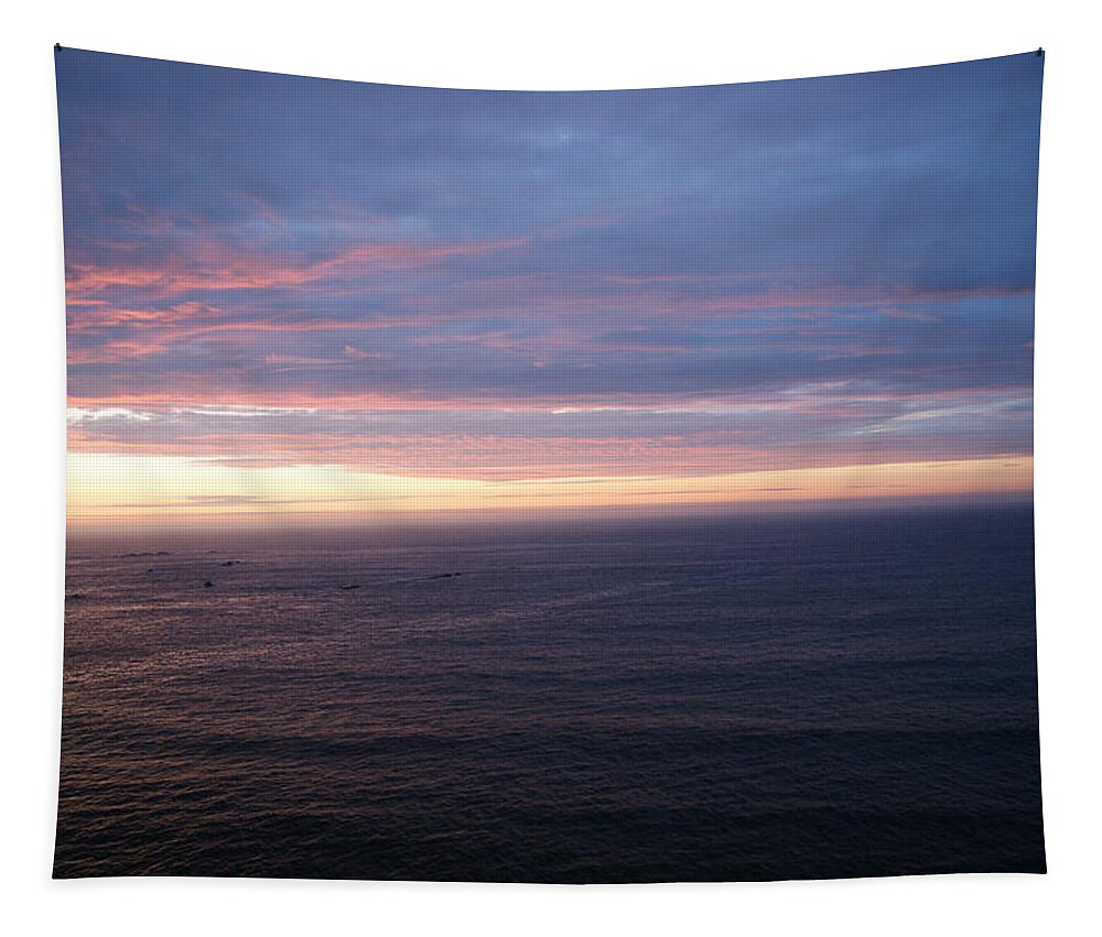 Blue Tapestry featuring the photograph Sweet Sunset by Beth Collins