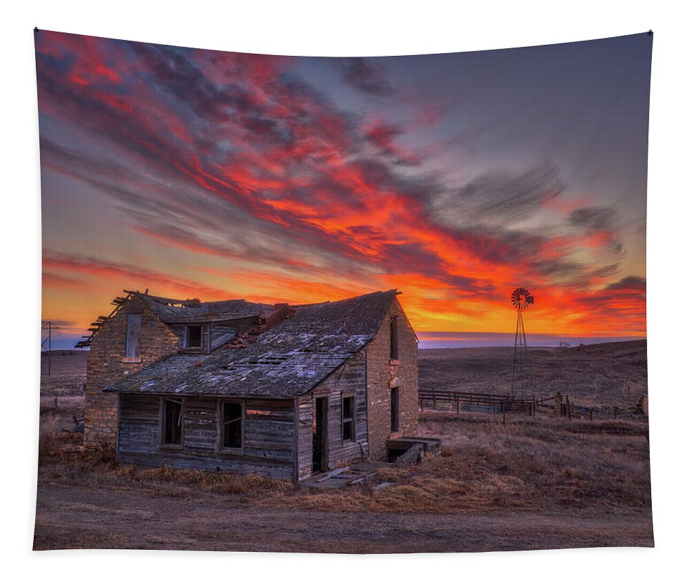 Sunrise Tapestry featuring the photograph Sylvan Grove Sunrise by Darren White