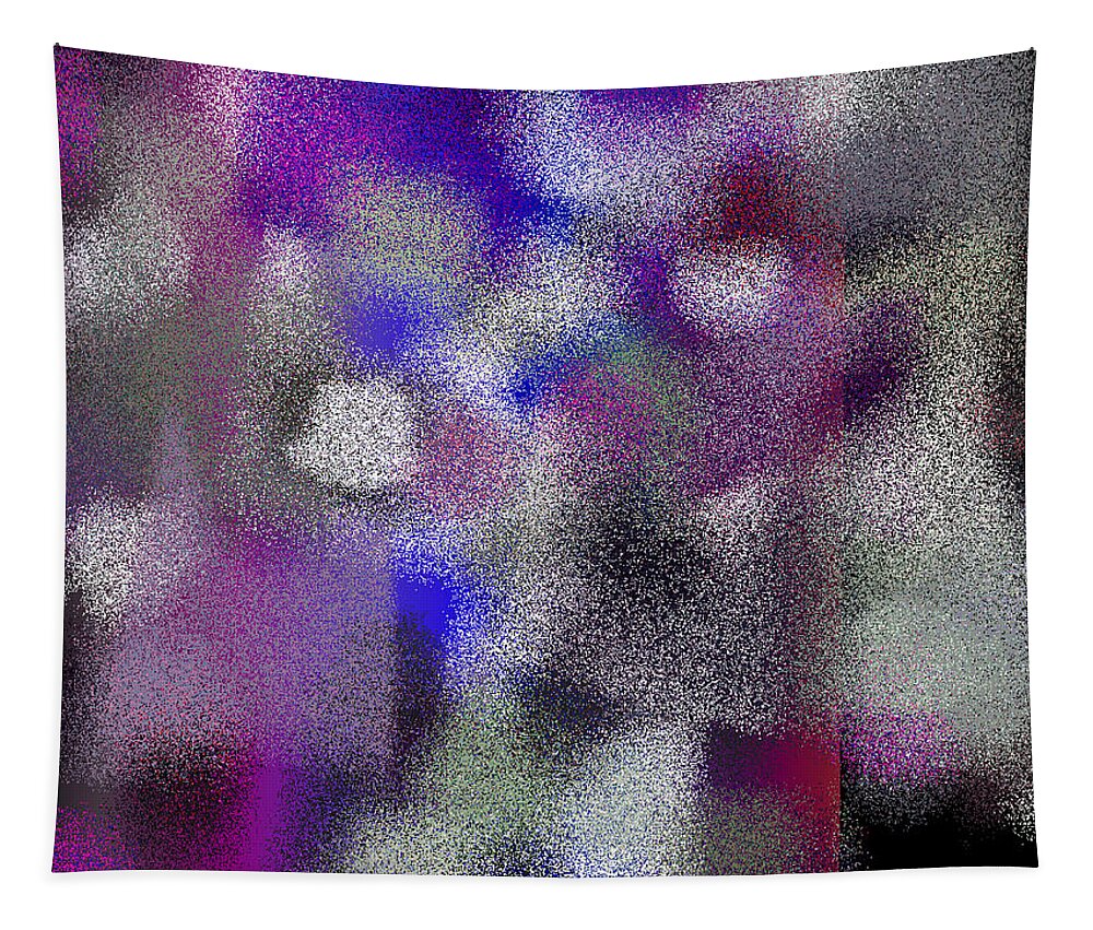 Abstract Tapestry featuring the digital art T.1.265.17.4x3.5120x3840 by Gareth Lewis