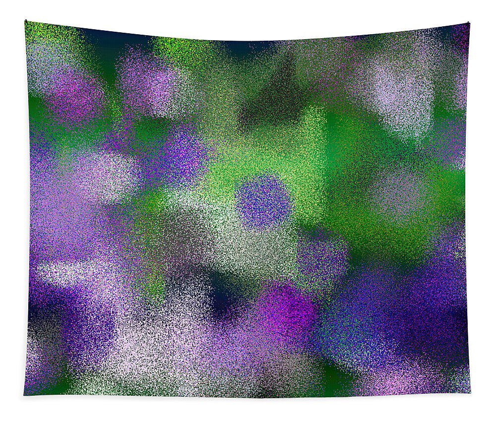 Abstract Tapestry featuring the digital art T.1.697.44.4x3.5120x3840 by Gareth Lewis