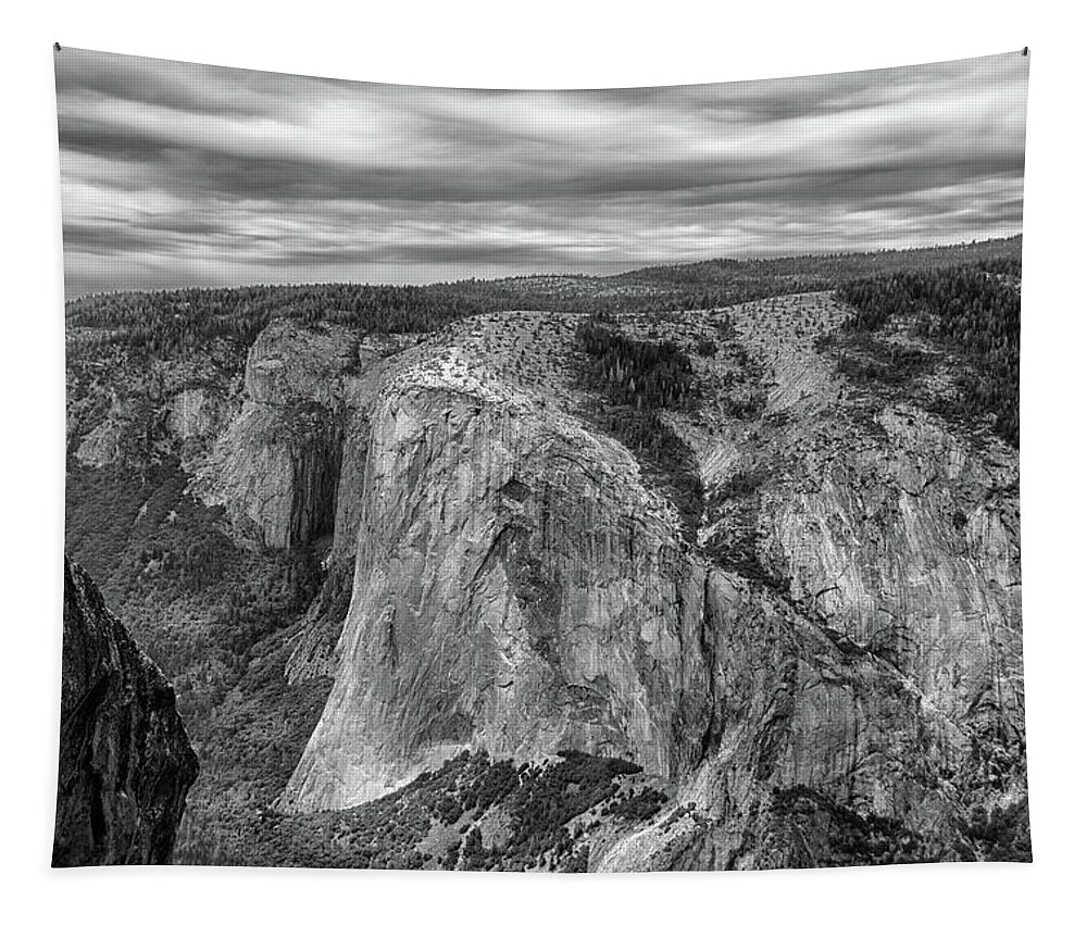 Taft Point And El Capitan Tapestry featuring the photograph Taft Point and El Capitan by Raymond Salani III