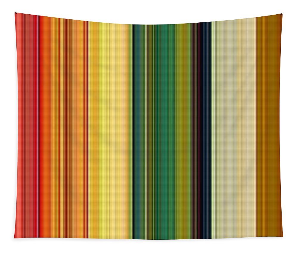 Stripes Tapestry featuring the digital art Technicolor Dreams by Michelle Calkins