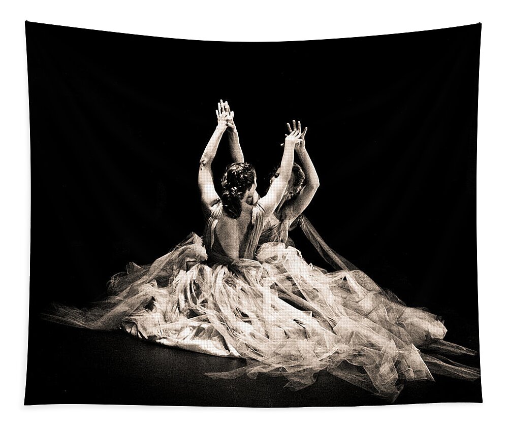 Dance Tapestry featuring the photograph Tender dance by Scott Sawyer