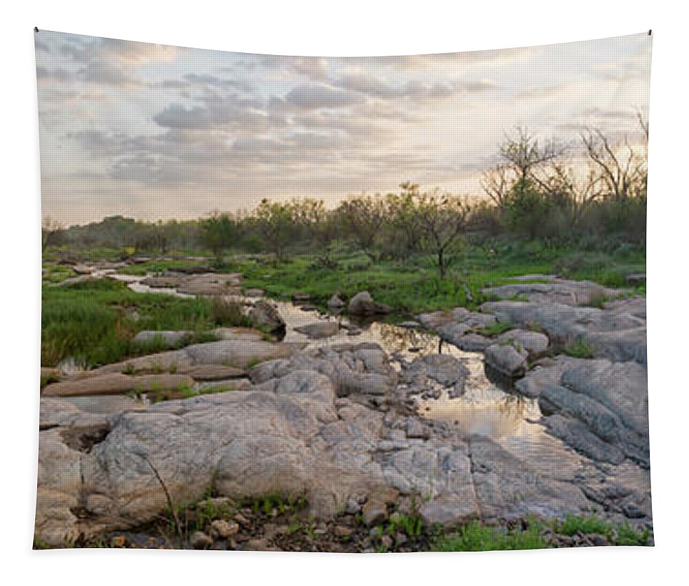 Bluebonnet Tapestry featuring the photograph Texas Hill Country Sunrise - Llano TX by Brian Harig