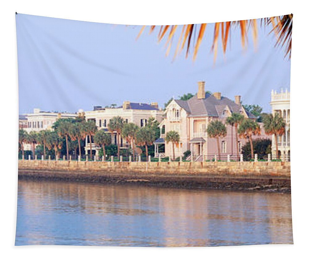 Photography Tapestry featuring the photograph The Battery, Waterfront, Charleston by Panoramic Images