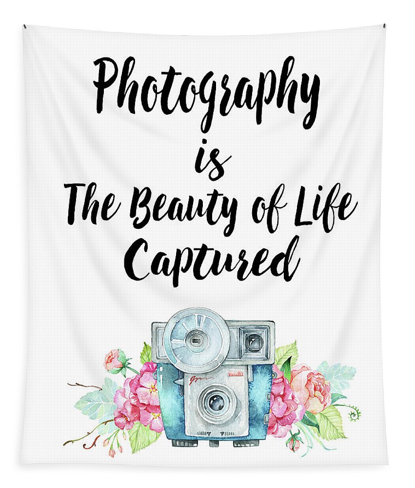 Photographs Tapestry featuring the digital art The Beauty of Life by Colleen Taylor