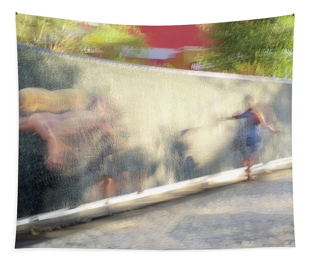 Dance Tapestry featuring the photograph The Dance of Spring by Alex Lapidus