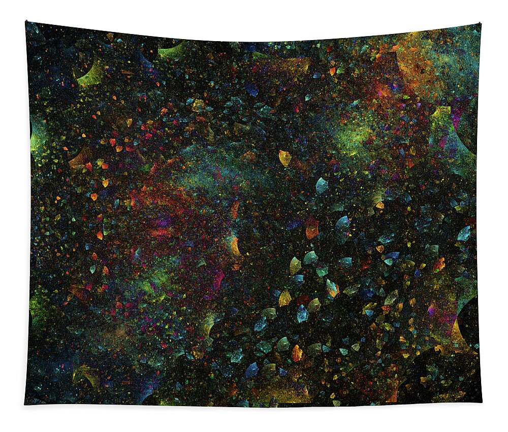 Render Tapestry featuring the digital art The Heavens by Betsy Knapp