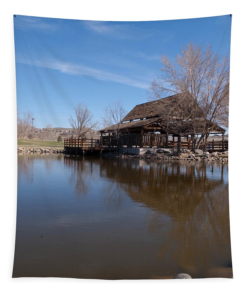 Rancho San Rafael Park Tapestry featuring the photograph The Old Ranch by Kristy Urain