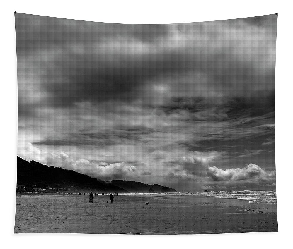 Cannon Beach Tapestry featuring the photograph The Oregon Coast by David Patterson
