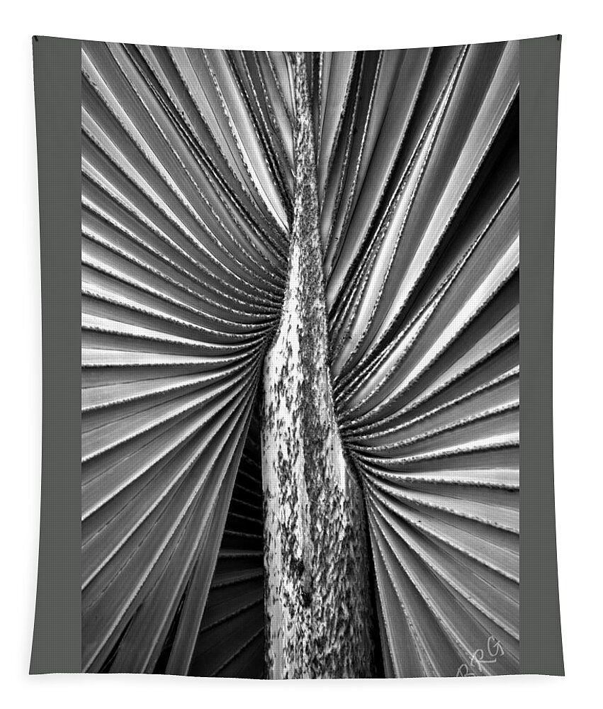 Botanical Abstract Tapestry featuring the photograph The Second Half by Ben and Raisa Gertsberg