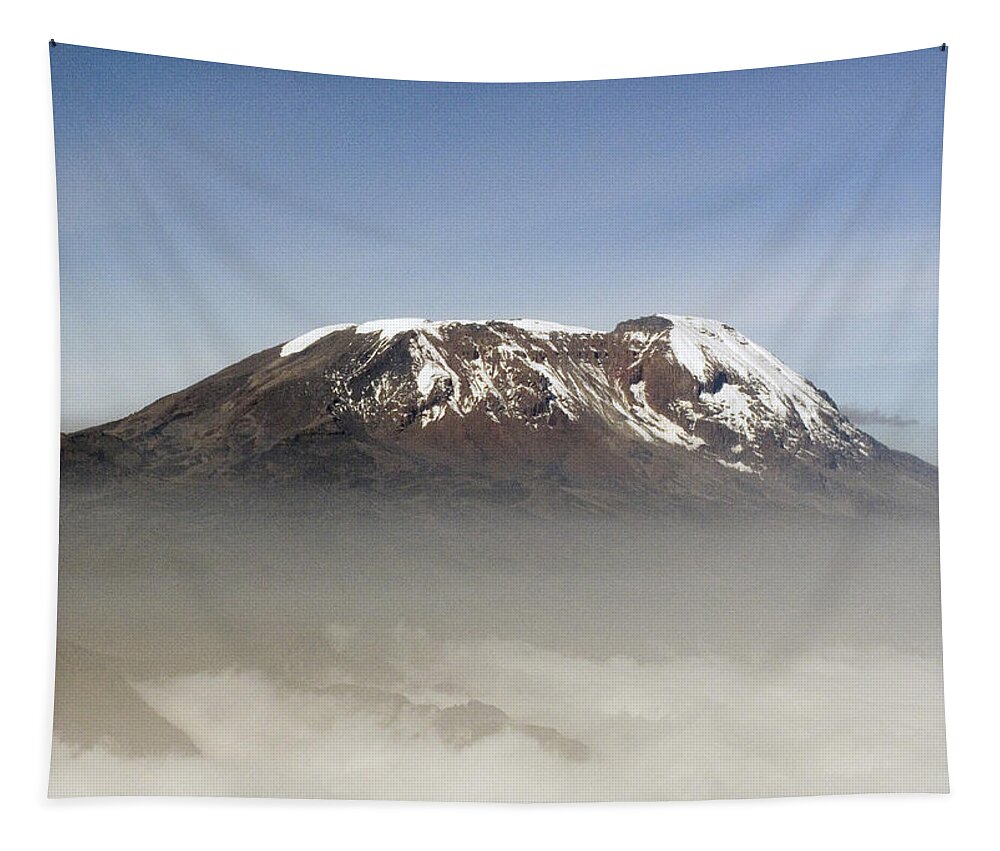 Kilimanjaro Tapestry featuring the photograph The Snows of Kilimanjaro by Patrick Kain