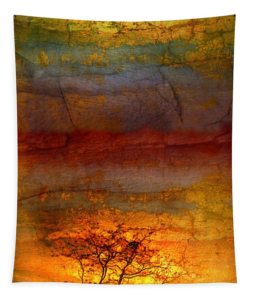 Trees Tapestry featuring the photograph The Soul Dances Like a Tree in the Wind by Tara Turner