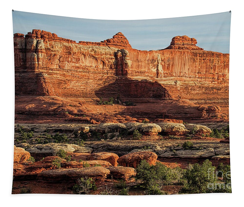 Utah Landscape Tapestry featuring the photograph The Valley of Kings by Jim Garrison