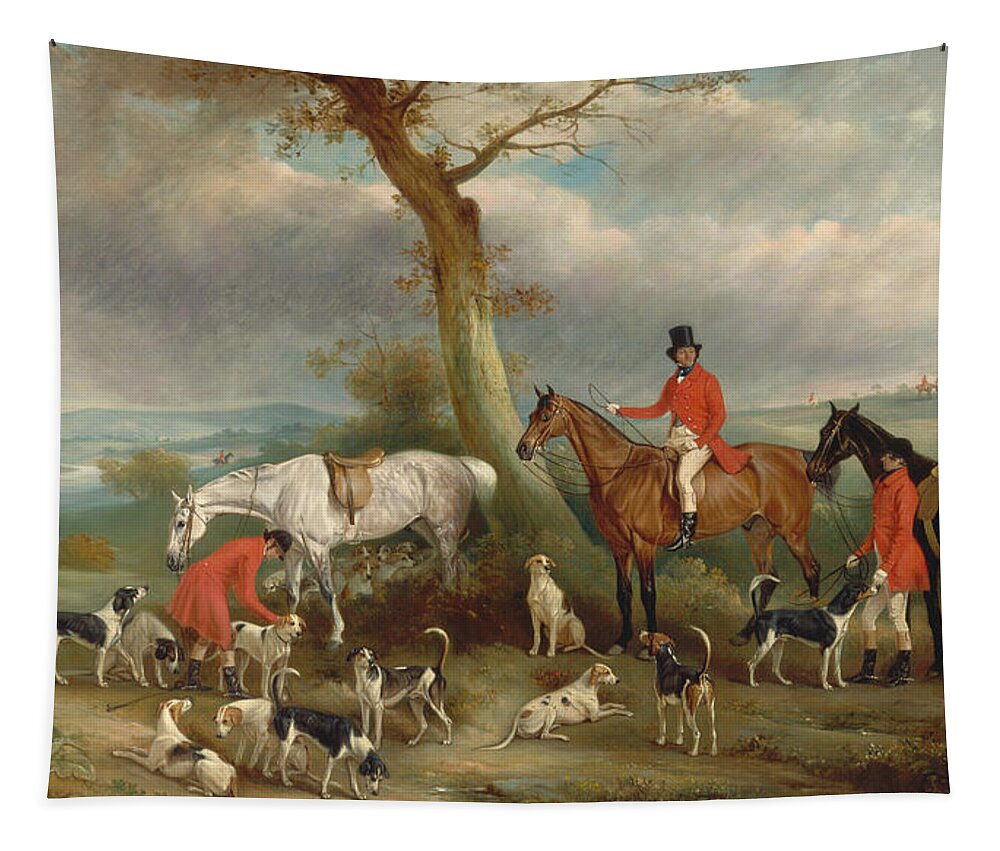 Thomas Wilkinson Tapestry featuring the painting Thomas Wilkinson by Celestial Images