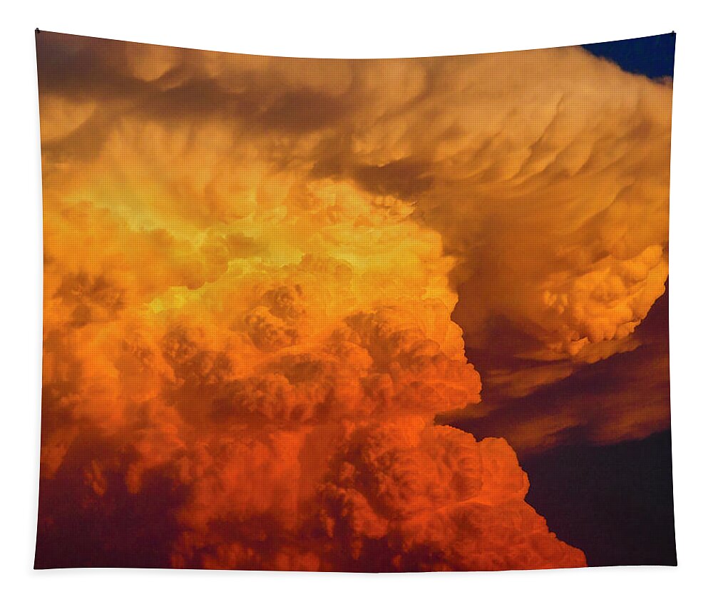 Thunderhead Tapestry featuring the photograph Thunderhead 1 by Skip Hunt