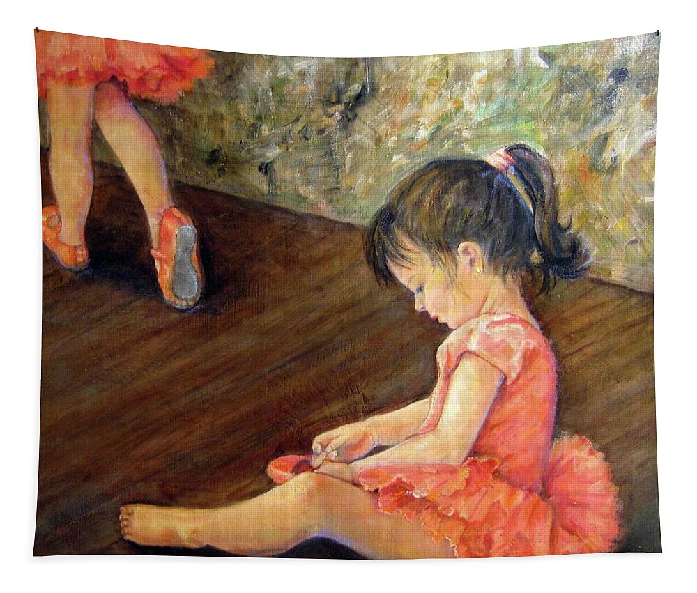 Human Tapestry featuring the painting Tiny Dancer by Donna Tucker