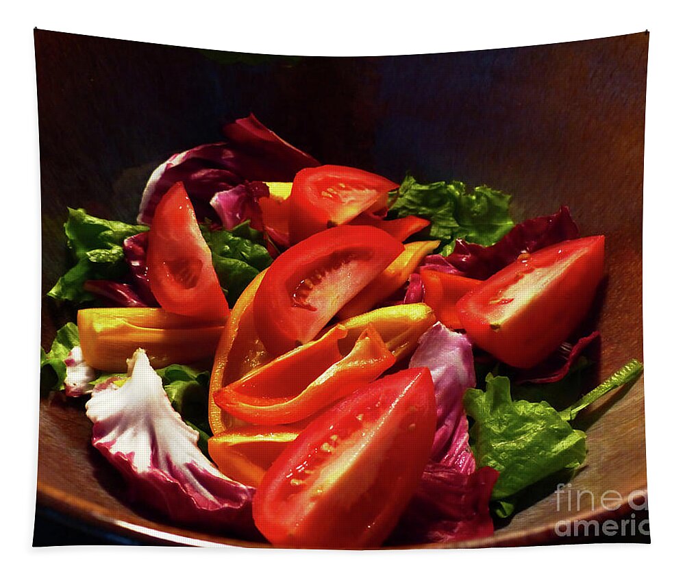 Ripe Tapestry featuring the photograph Tomato Salad by Rosanne Licciardi