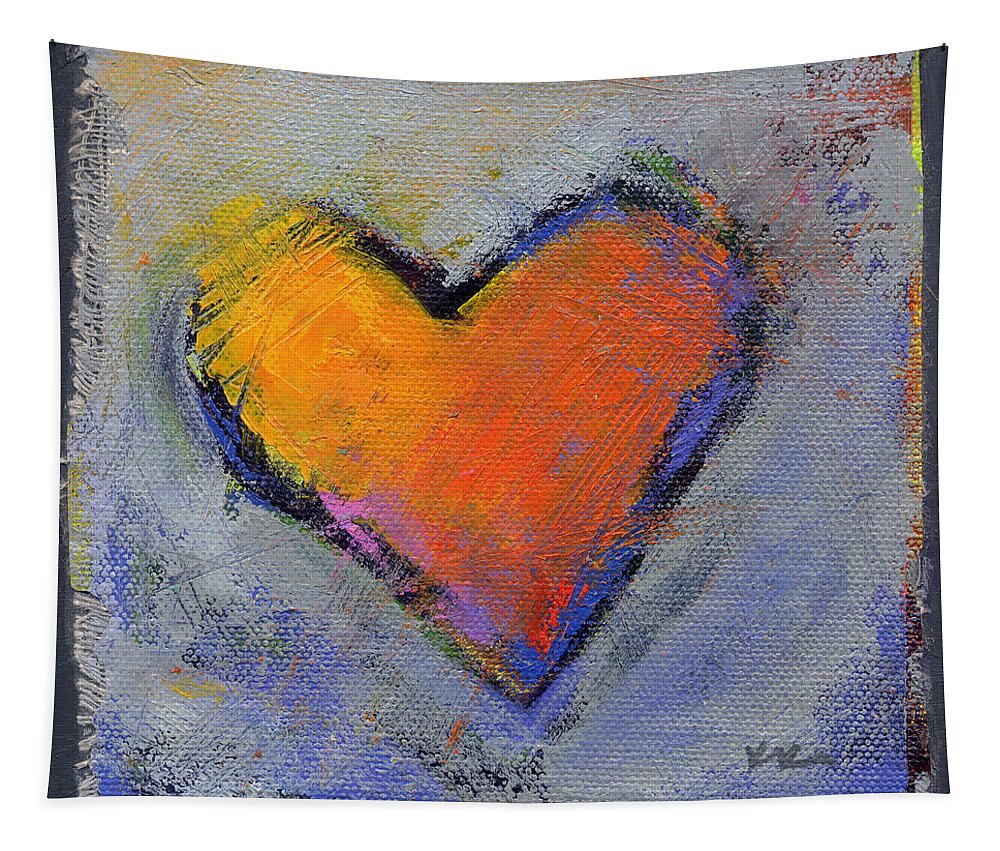Love Tapestry featuring the painting Love 6 by Konnie Kim