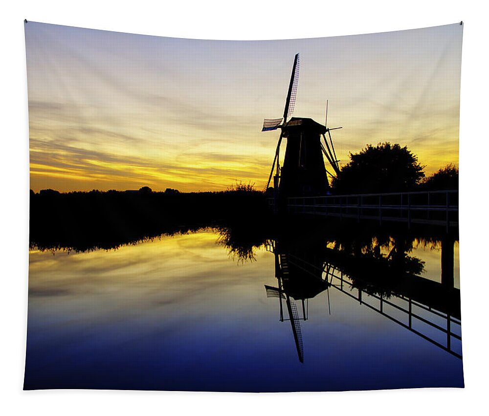 Sky Tapestry featuring the photograph Traditional Dutch by Chad Dutson
