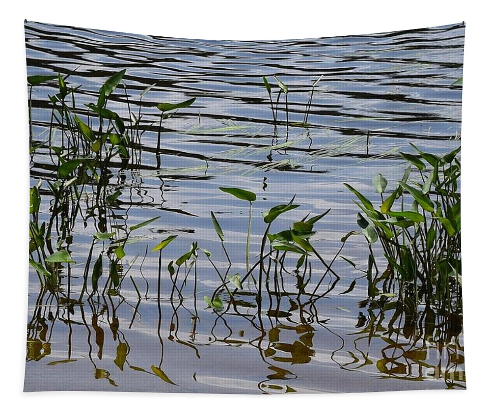 Water Tapestry featuring the photograph Tranquility by Barrie Stark