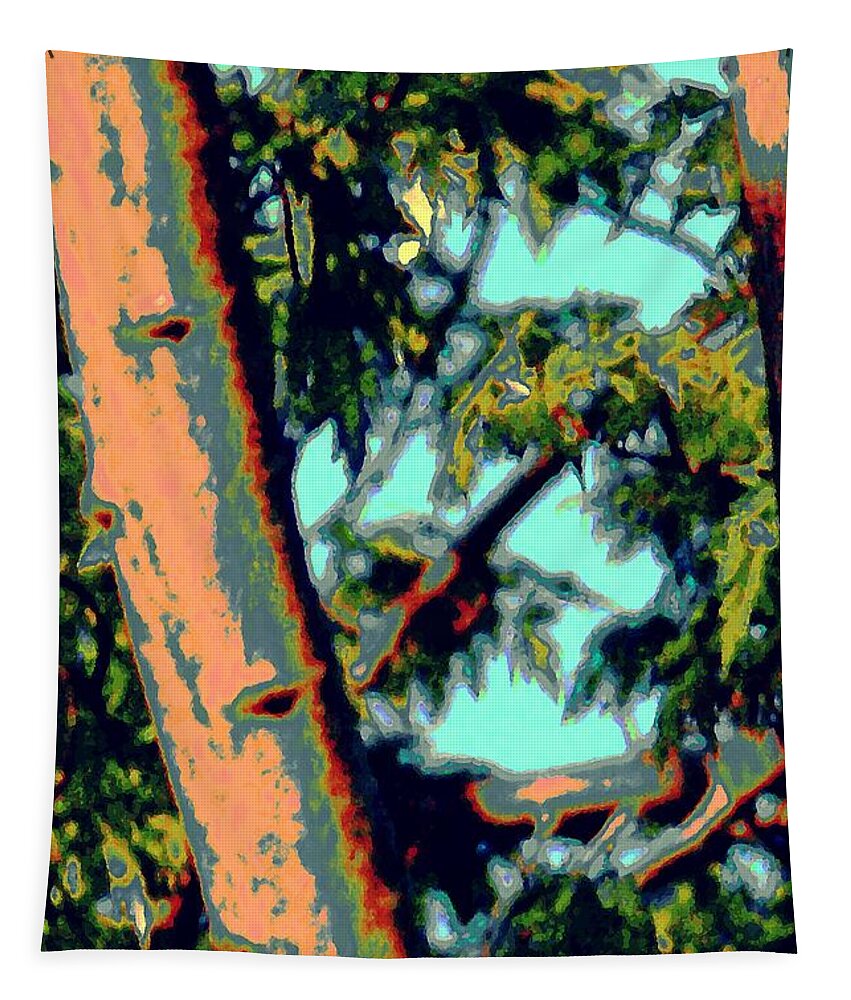 Trees Tapestry featuring the photograph Tree as art by Karl Rose