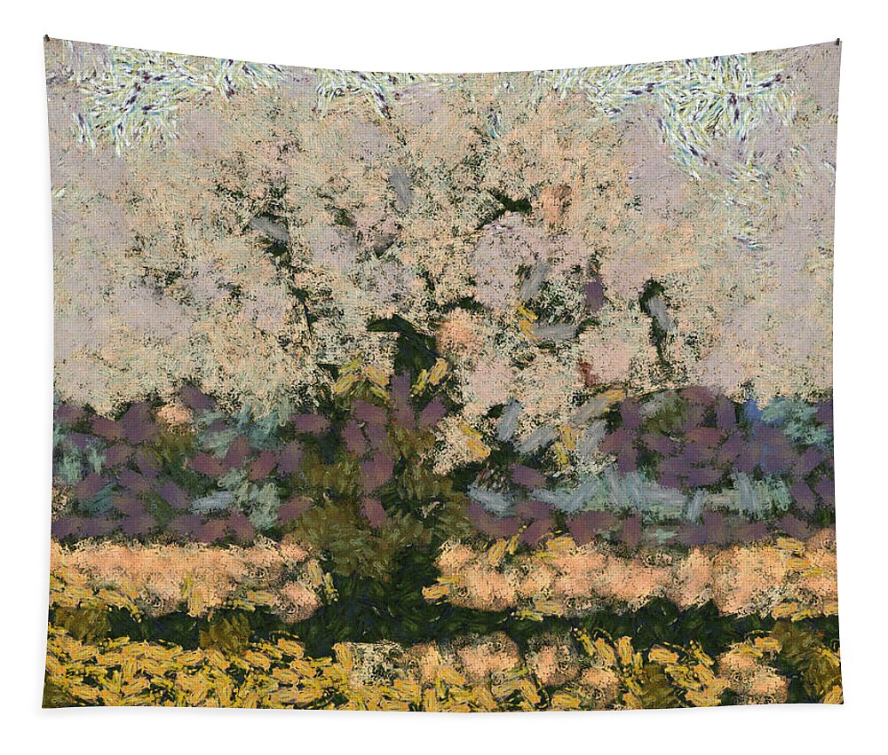 Tree Tapestry featuring the photograph Tree of colors by Ashish Agarwal