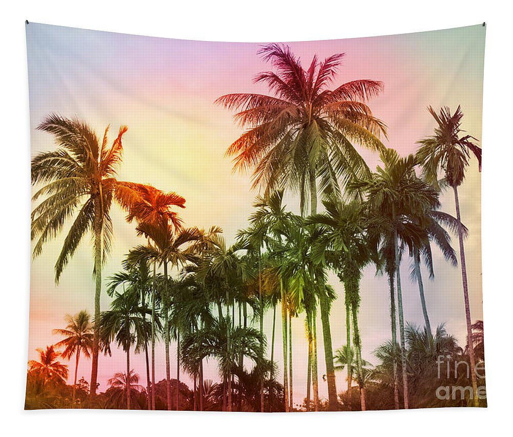 Tropical Tapestry featuring the photograph Tropical 11 by Mark Ashkenazi