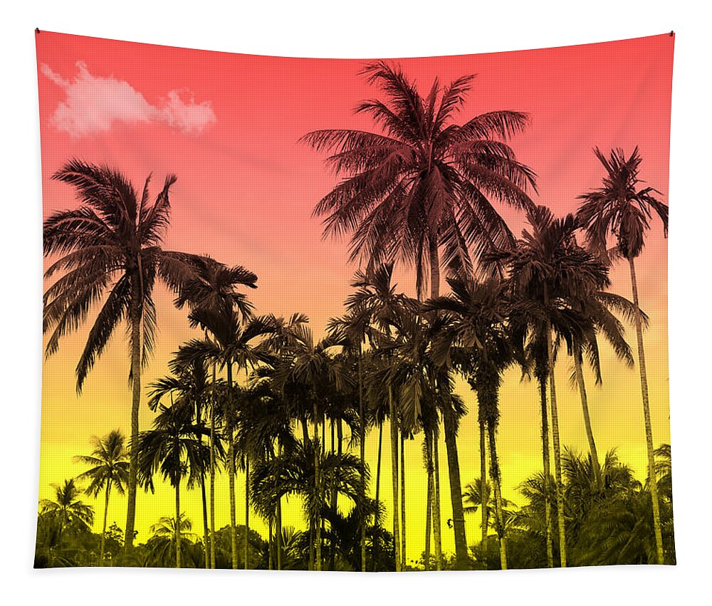  Tapestry featuring the photograph Tropical 9 by Mark Ashkenazi