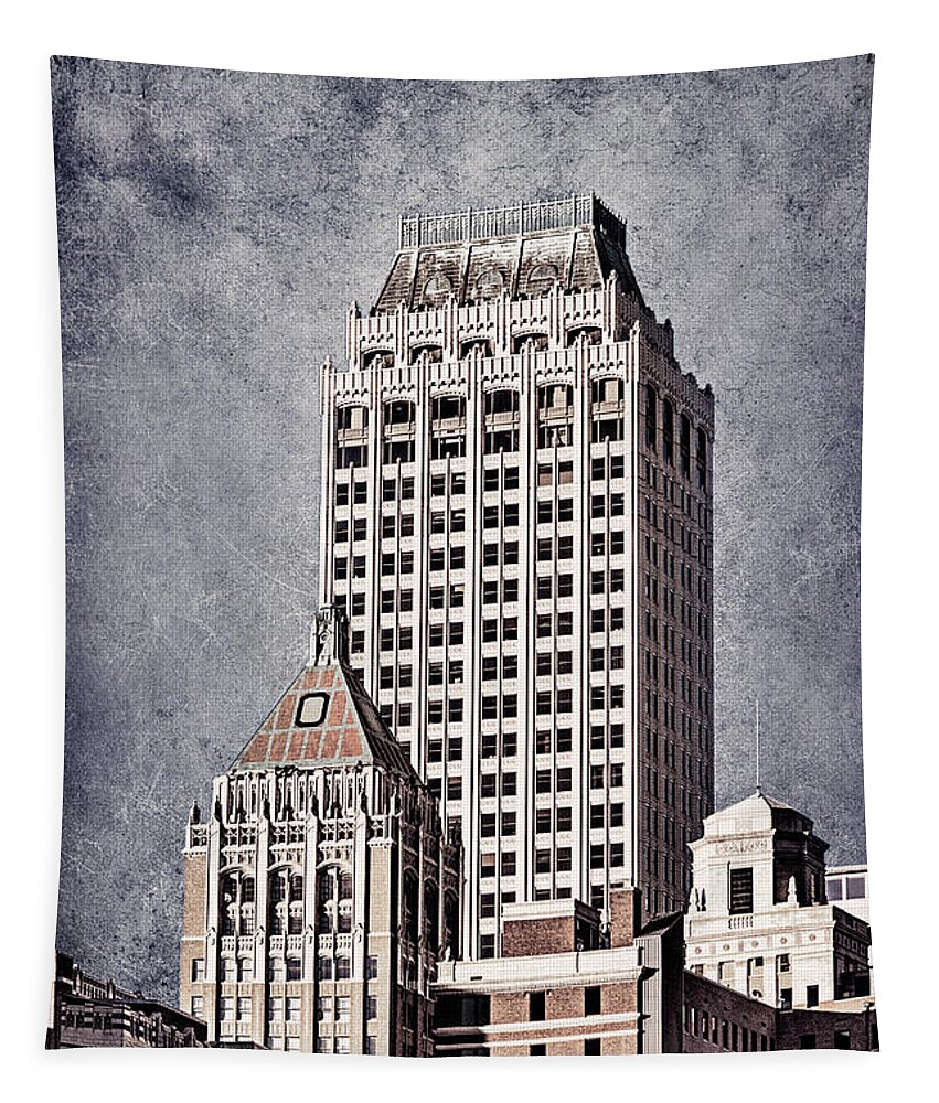 Tulsa Tapestry featuring the photograph Tulsa Art Deco I by Tamyra Ayles