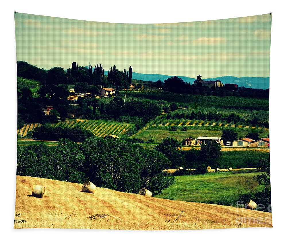 Tuscany Tapestry featuring the photograph Tuscan Country by Lainie Wrightson