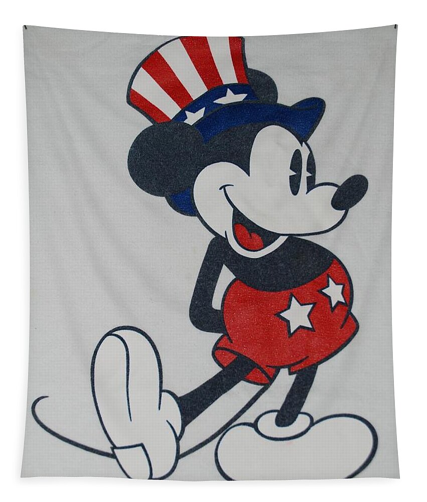 Mickey Mouse Tapestry featuring the photograph Uncle Mickey by Rob Hans