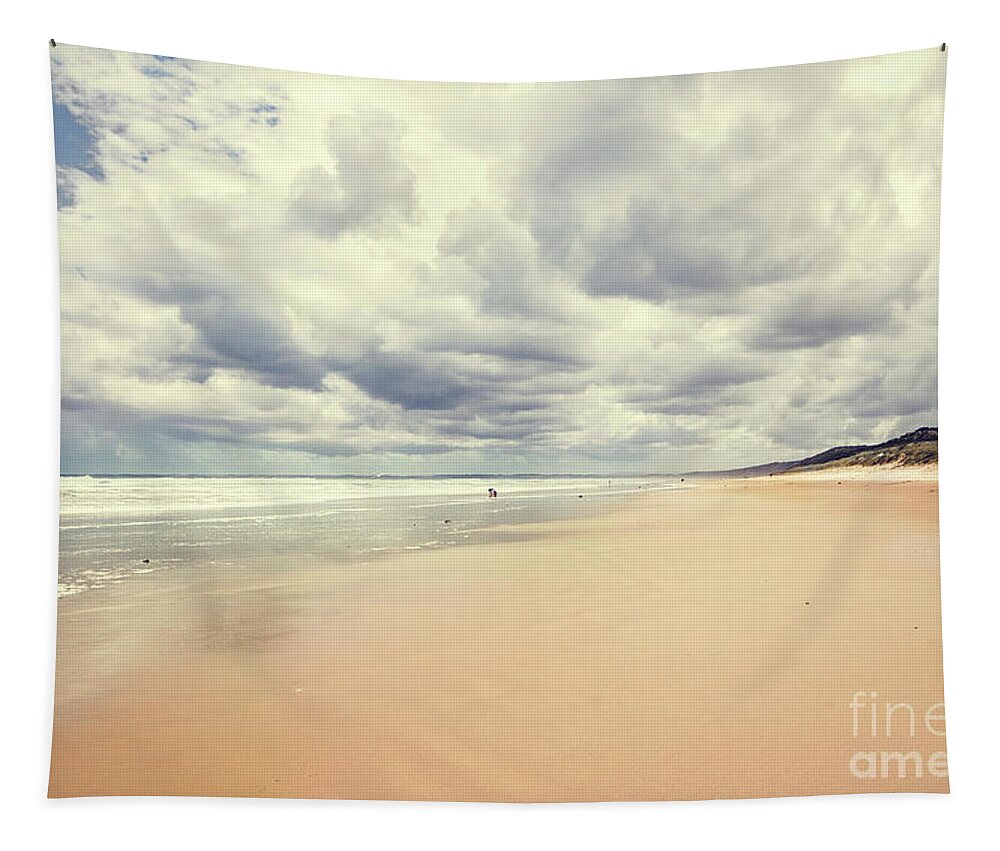 Beach Tapestry featuring the photograph Under a Southern Sky by Linda Lees