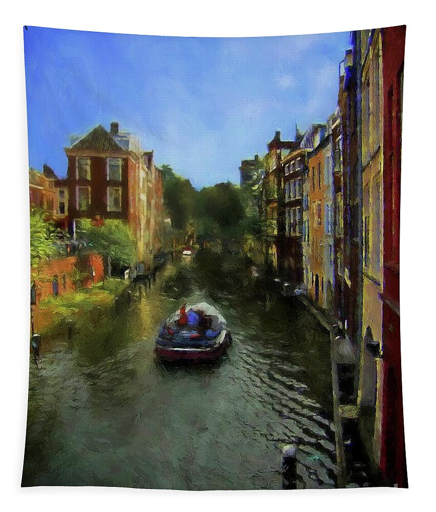 John+kolenberg Tapestry featuring the photograph Utrecht, Holland by John Kolenberg