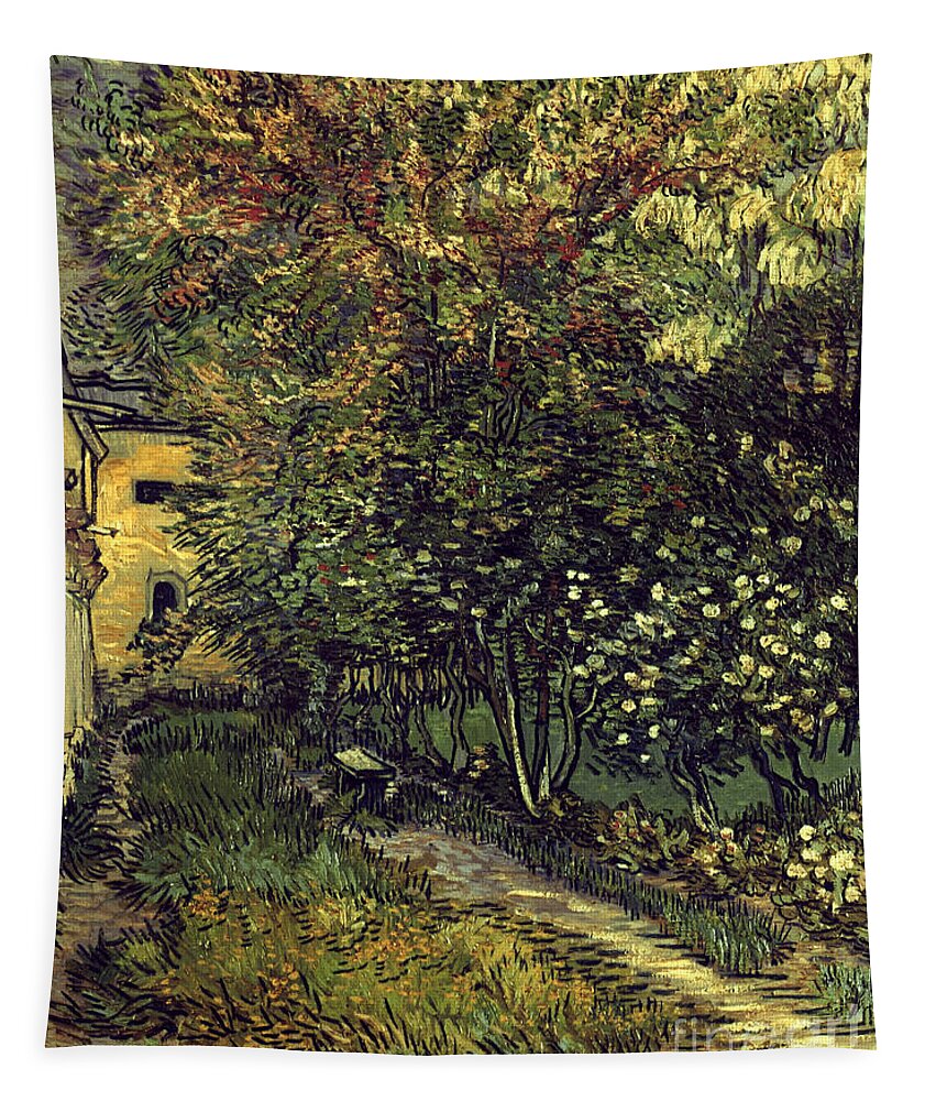 1889 Tapestry featuring the photograph Van Gogh: Hospital, 1889 by Granger
