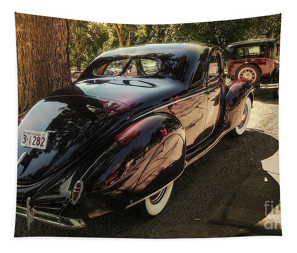 Cars Tapestry featuring the photograph Vanishing Point by John Anderson