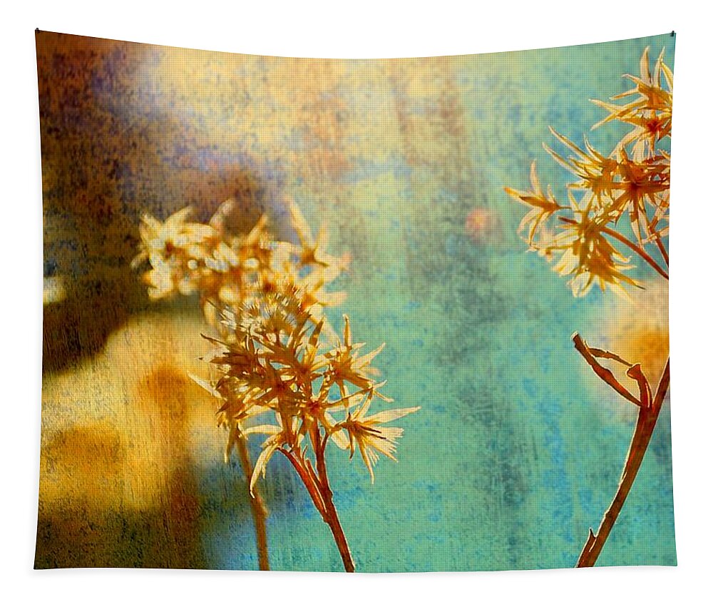 Spring Tapestry featuring the photograph Visit by Mark Ross