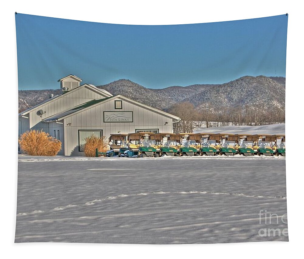 Vista Links Tapestry featuring the photograph Vista Links by Todd Hostetter