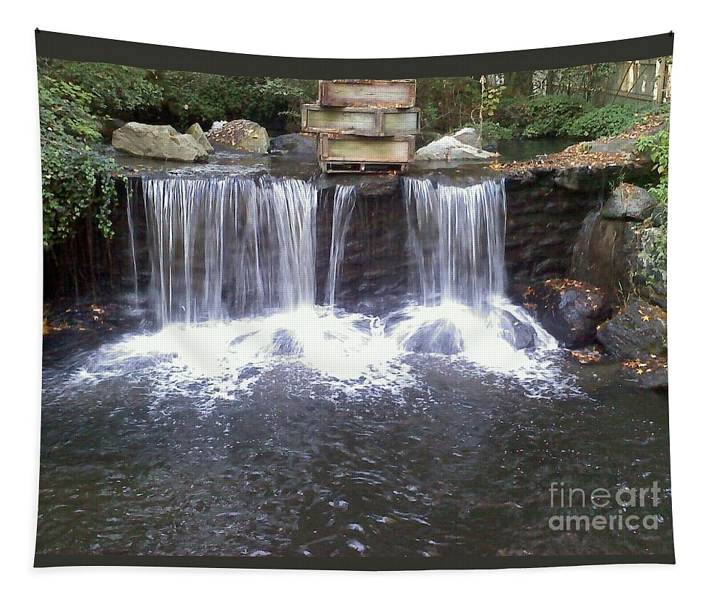 Water Tapestry featuring the photograph Water Fall by Jimmy Clark