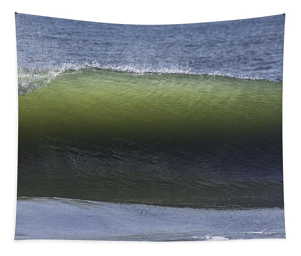 Original Tapestry featuring the photograph Wave #56 by WAZgriffin Digital