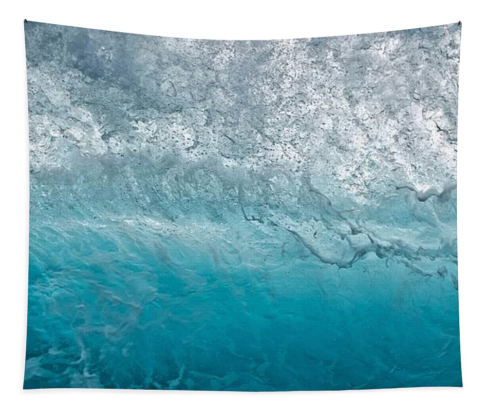 Wave Tapestry featuring the photograph Wave of Effervescence by Debra Banks