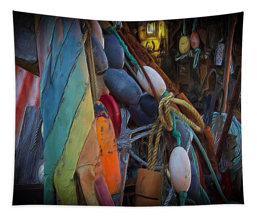 Hdr Tapestry featuring the photograph Welcome Friends by Thom Zehrfeld