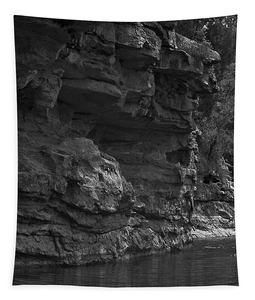  Tapestry featuring the photograph West-fork White River by Curtis J Neeley Jr