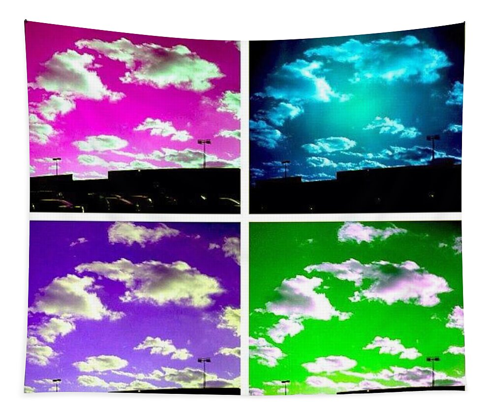 Cloudobsession Tapestry featuring the photograph What Color Is The Sky In Your World by Nick Heap
